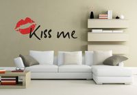 Kiss me (2-цветный) Wall Stickers